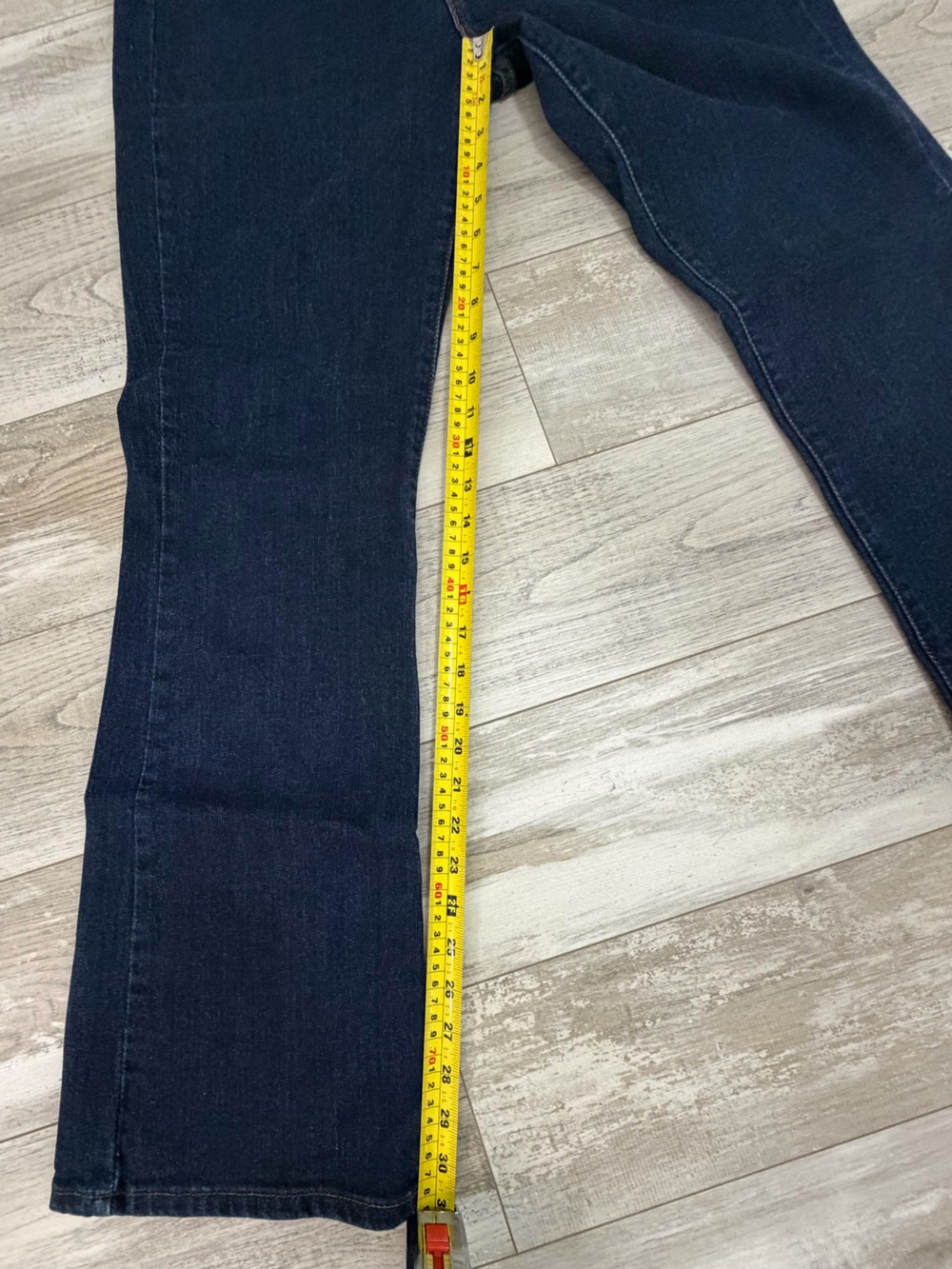 Levi's 529 Curvy Bootcut Jeans Dark Wash Denim Size 10 - Picture 10 of 11